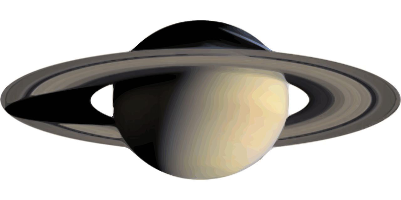 drawing of the planet saturn