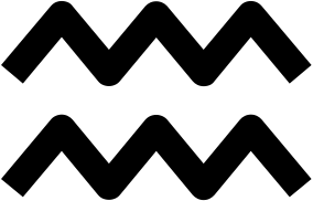 Aquarius symbol