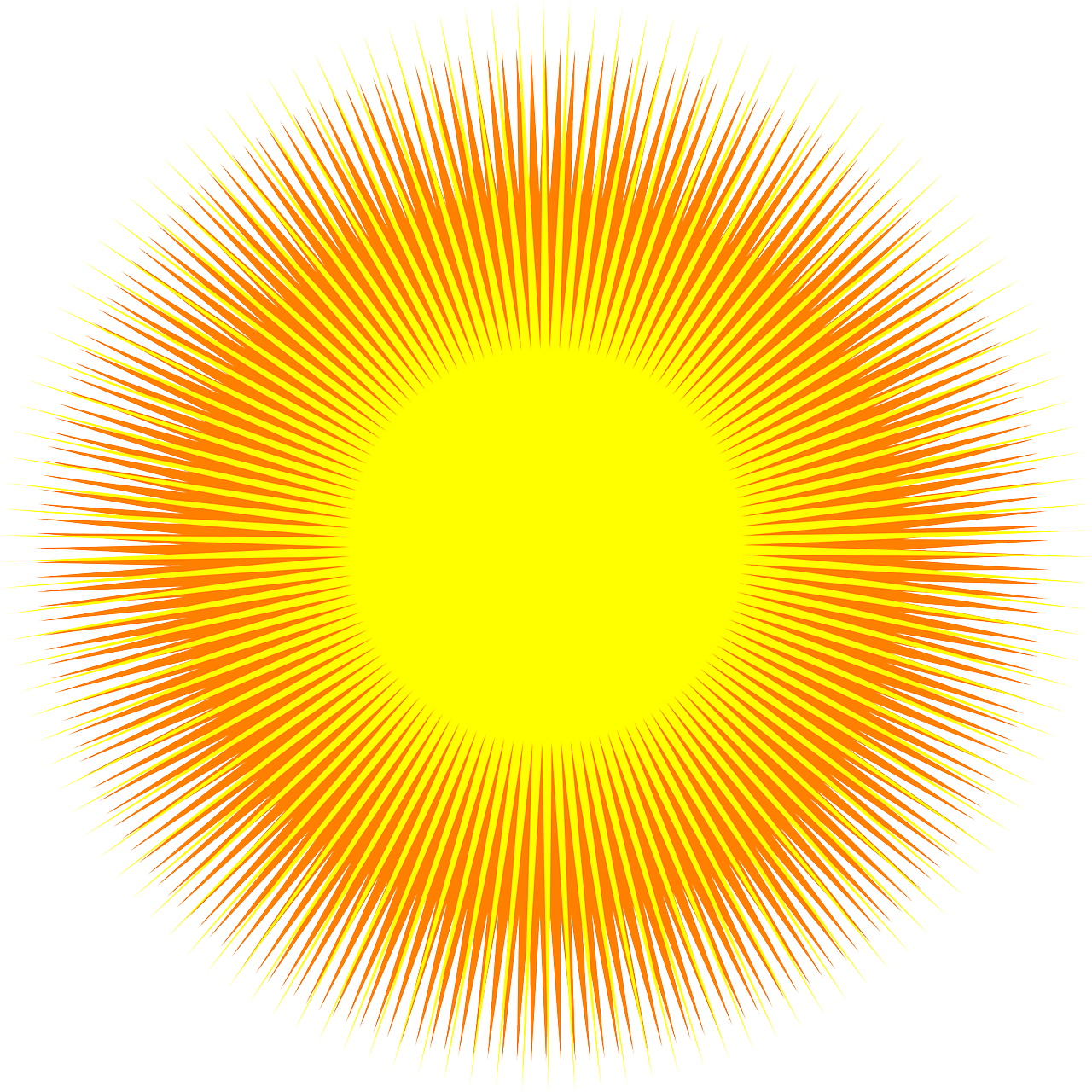 Drawing of the Sun