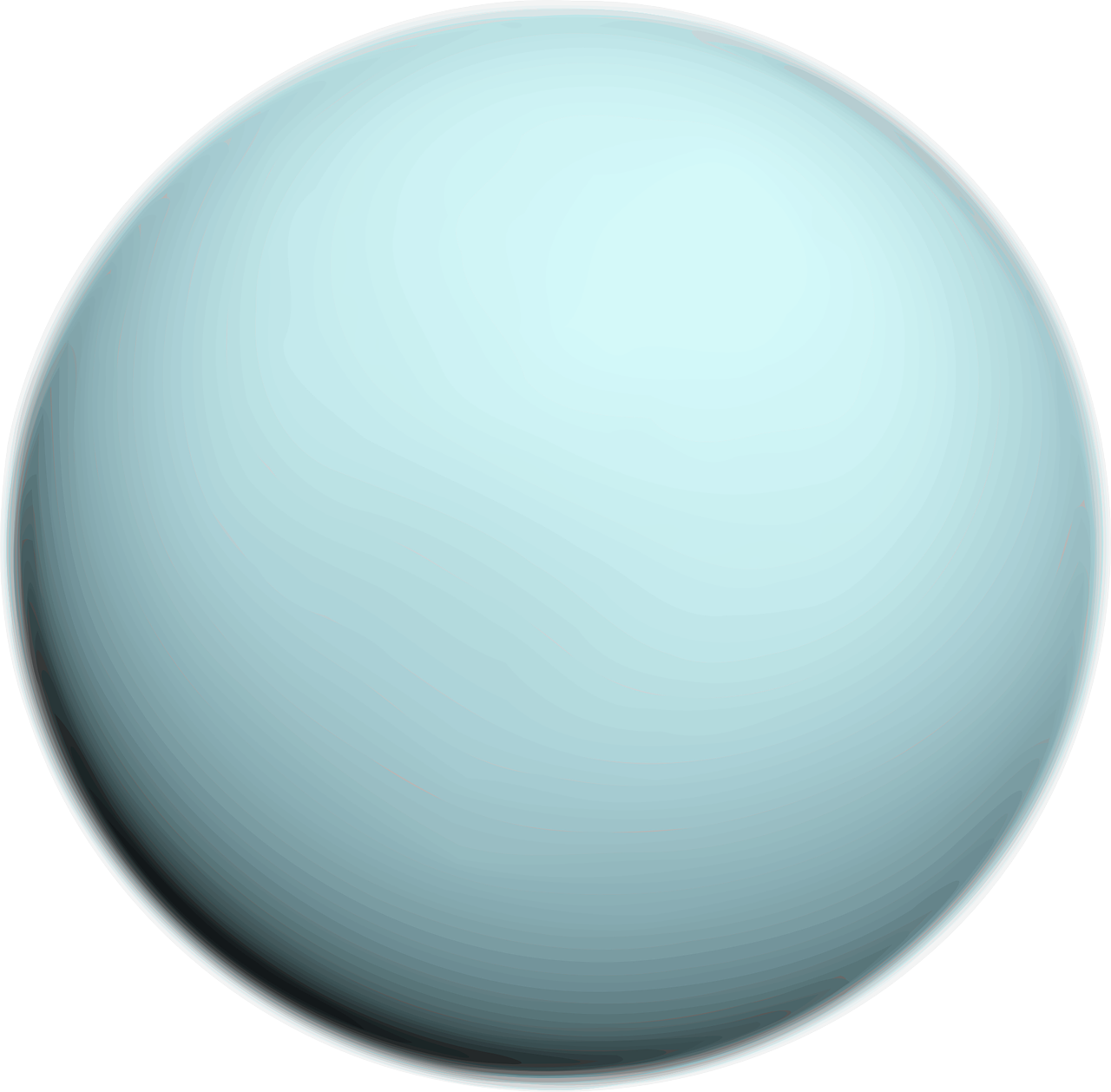 drawing of the planet uranus