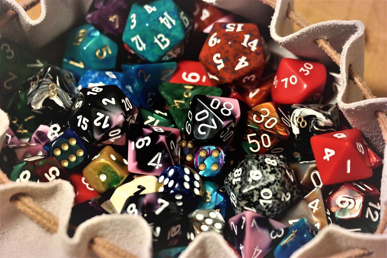 Dice in a bag