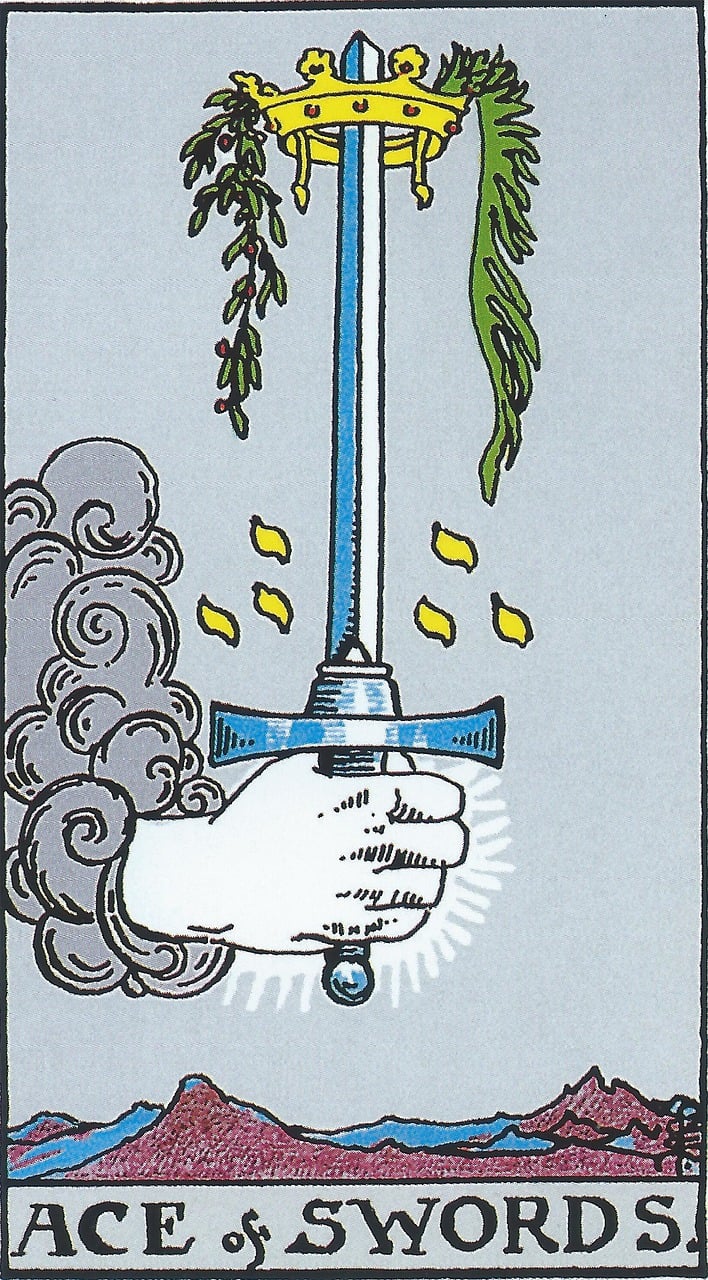 Ace of Swords in Tarot